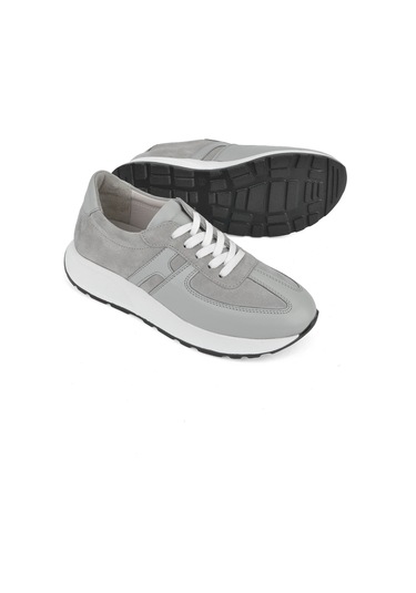 Ziya, Kadın Hakiki Deri Sneaker 1511050z2050 Gri 1511050z2050 011 Gri