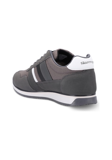 Slazenger ORIGIN I Erkek  Koyu Gri / Beyaz Günlük Spor Ayakkabısı