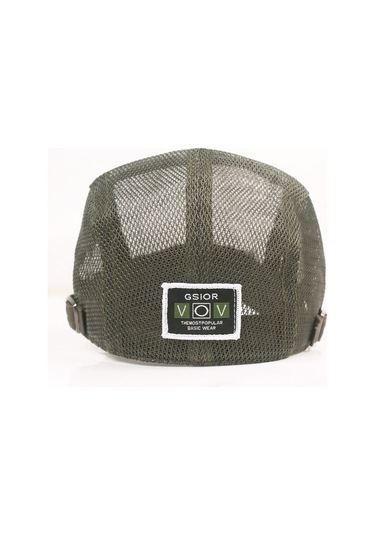 Erkekler İçin Yazlık Nefes Alabilen Ördek Ağızlı Güneşten Koruyucu Şapka Serin Tutan Açık Havada Kullanıma Uygun Yeşil