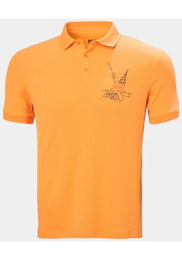 Helly Hansen Hp Race Erkek Polo Tişört Turuncu Hha.34416.325 001
