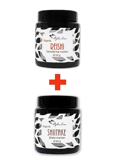 Ayhan Ercan Organik Reishi Ganoderma 50 G + Organik Shiitake 80 G