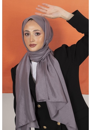 Harem Scarf Brisa Vual Şal - Füme - Füme