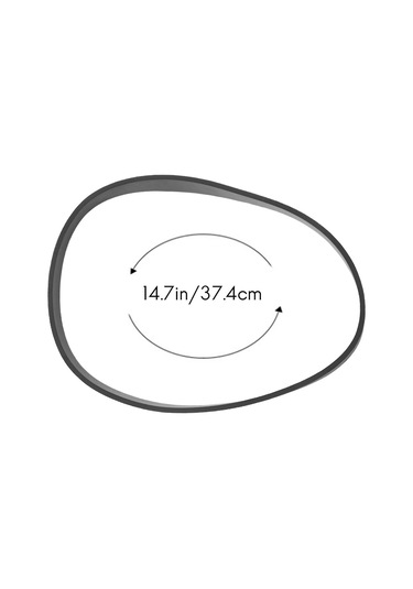 Tenfowee Bissell Powerforce Model Serileri İçin 2 Adet Kauçuk Vakum Kayışı - Kolay Kurulum, 6-12 Ayda Bir Değiştir - 2031093, 3031120 Parça No