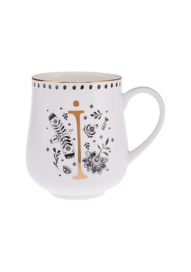 Emsan Artisan İ Letter New Bone Kupa 220 Ml