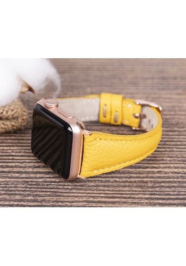 Bouletta Apple Uyumlu  Watch Deri Kordon 42-44-45mm Slim FL12