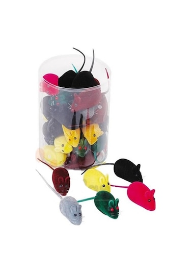 Eastland 6 CM Kediler için Oyuncak Fare 36'lı
