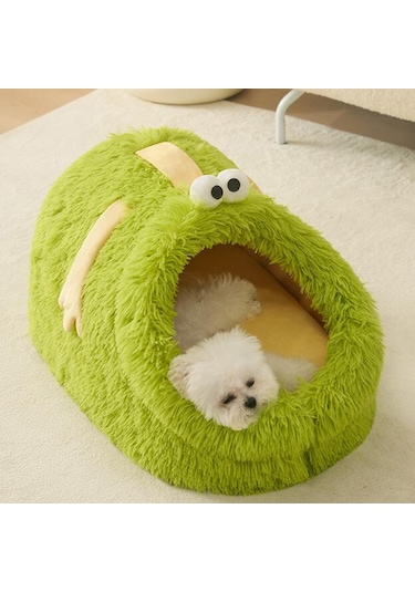 Homyl Kedi Evi Evcil Hayvan Yatağı Sıcak Yıkanabilir Yastık