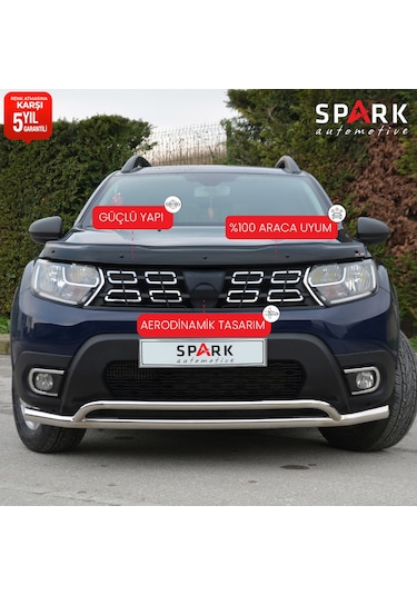 Dacia Duster 2018-2024 Yıl Aralığı Uyumlu Kaput Rüzgarlığı 4mm