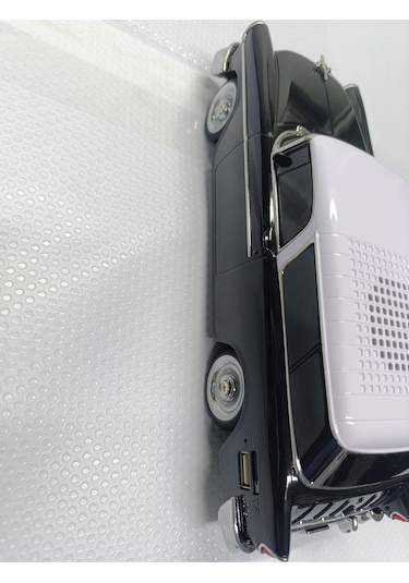 Ws-1955 Ledli Araba Usb-tf-fm Radyo Bluetooth Hoparlör - Siyah- Tek Ebat
