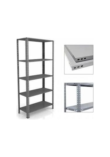 43x93 5 Katlı Çelik Raf & Depo Rafı & Ardiye Rafı & İstif Rafı