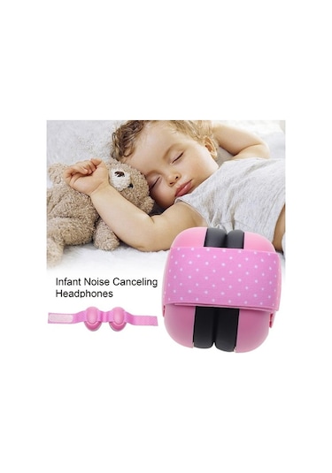 Didadodo Fiauli Bebek Kulak Koruması, Ayarlanabilir Kafa, Bebek Kulaklığı
