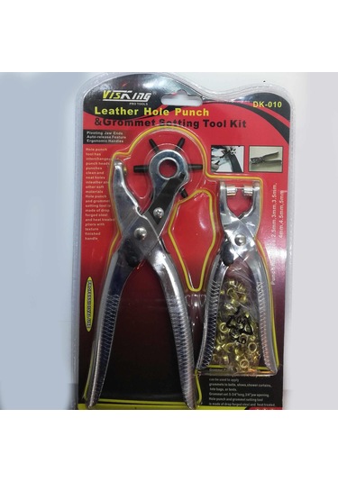 Delik Delme Pensesi + Kuş Gözü Çakma Seti 2'li