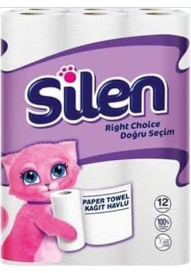 Silen Kağıt Havlu 12'li