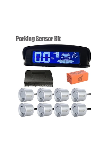 Park Sensörü Ön Arka 8 li (ücretsiz kargo)