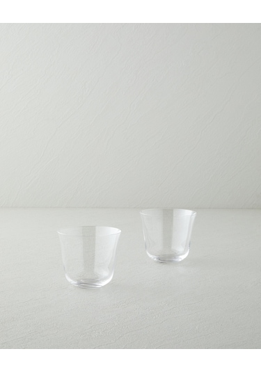 English Home Lustrous Kristal 2'li Bardak 230 Ml Şeffaf Şeffaf