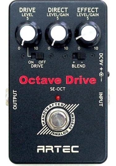 Artec Se-oct Oktav Drive Pedal