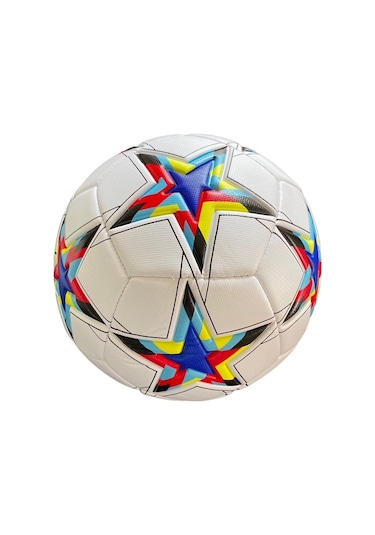 Faial 4 Astarlı Sert Zemin Dikişli Futbol Topu Çok Renkli