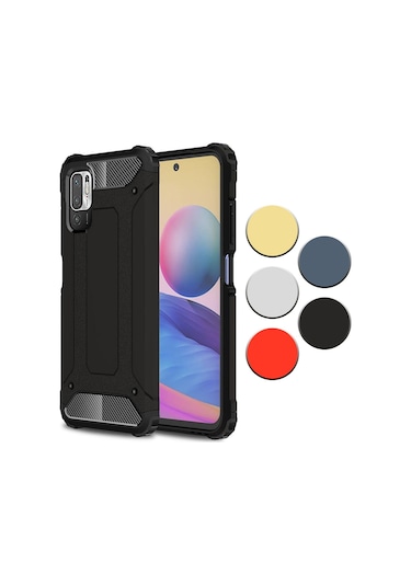Fitcase Xiaomi Poco M3 Zirh Tank Tam Koruma Arka Kapak 512898740