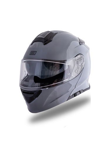 Delta Basic Nardo Gri Çene Açılır Kask C2 Gri