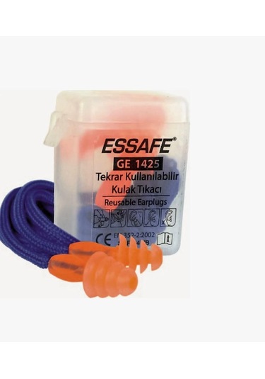 Essafe İpli Kulak Tıkacı 100 Adet