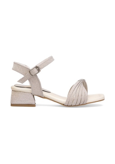 Elit Ask-f-40-25y Filet Kız Çocuk Abiye Ayakkabı Altın Altın