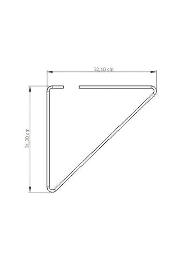 Edora Home 5'li Rose Elbise Askısı Tişört Askısı - Metal Paslanmaz Rose