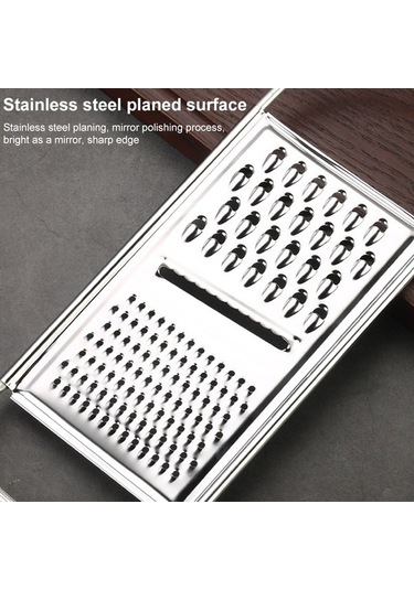 Dancemonkey Cbtx Mutfak Paslanmaz Çelik Sebze Kesici Patates Rende 5 Kavisli, Patates Rende Zımparalayıcı Gümüş