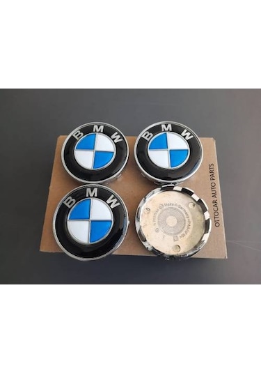 Bmw Jant Göbeği- 3 Serisi E36 E46 E90 E92 Made İn Germany-4 Adet