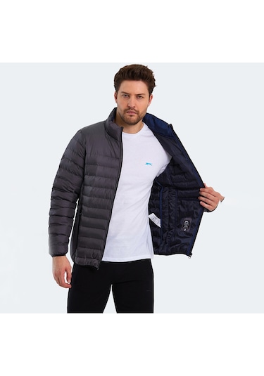 Slazenger BOSS I Erkek Gri Mont & Kaban