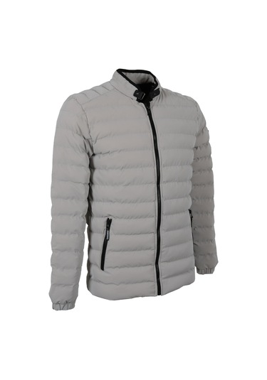 Erkek Dar Kesim Karbon Deri Şişme Mont Rar01227 001