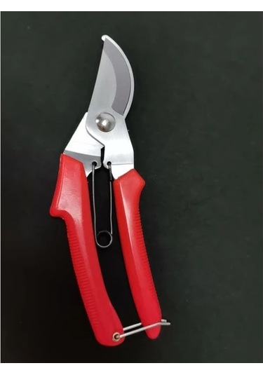 Xuweiwei Kırmızı 1 Adet Ultra Keskin Bahçe Makası - Ergonomik Ve Emniyetli