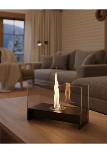 Reyo Stove Oniks Masaüstü Bioethanol Şömine
