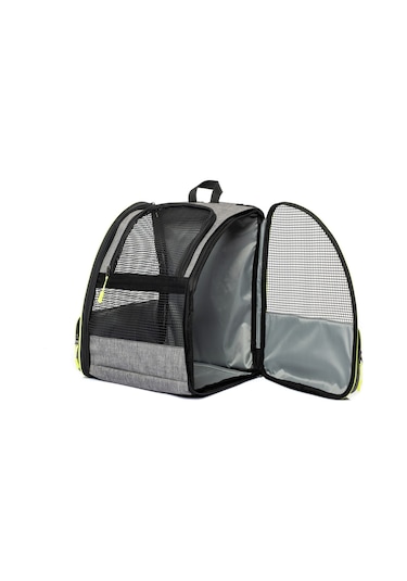 Brave Paws Kedi Köpek Çantası Yıkanabilir Hava Alan Piramit Model