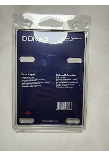 Doras Çift Tuzaklı Set Barel 68mm
