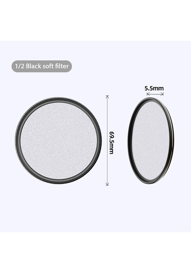 Yunboo İphone Uyumlu İçin 67mm Manyetik Filtre Tutucu - Profesyonel Fotoğrafçılık
