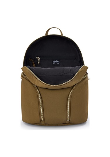 Kıplıng The City S Küçük Boy Sırt Çantası Yeşil D Laurel Spıce Yeşil