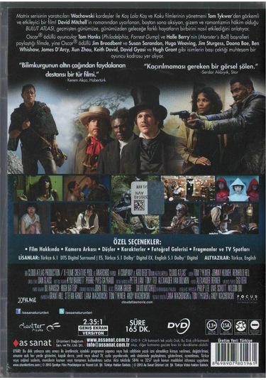 Bulut Atlası Cloud Atlas Dvd