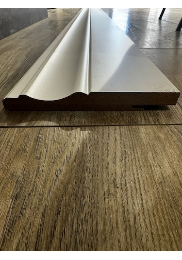 20 Cm Yalı U Modeli Pvc Kaplama Lake Beyaz Süpürgelik