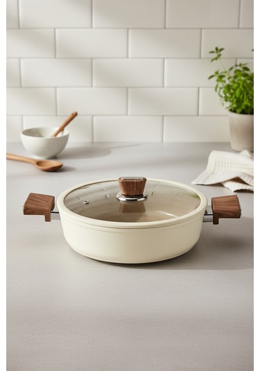 Bernardo Mayasa 7 Parça Seramik Tencere Seti Fil Dişi Fil Dişi