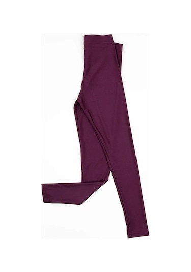 Kadın Mor Tayt Mor