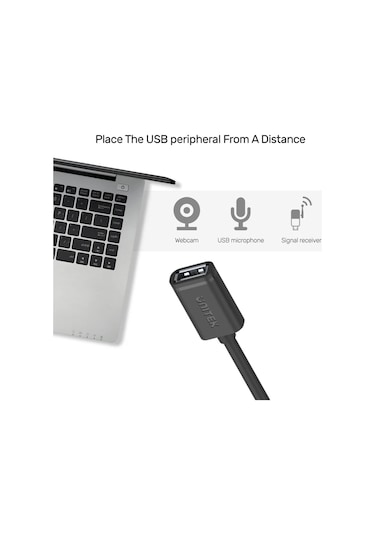 Unıtek Usb-a M To Usb-a F Uzatma Kablo 1.5mt Y-c449gbk