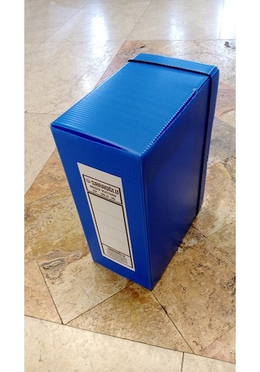 Saraoğlu Arşiv ve Proje Kutusu 22 x 31 x 13 CM Mavi 10 Adet