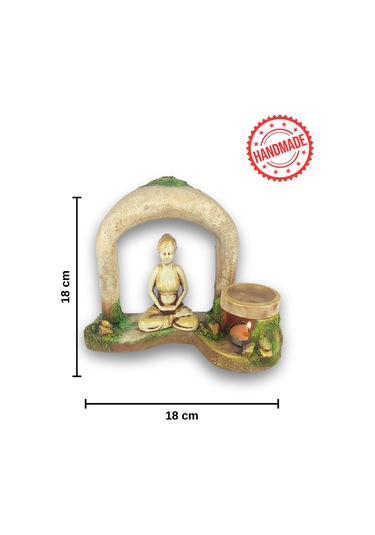 Yogacı Kız Buhurdanlık Geriakış Tütsülük