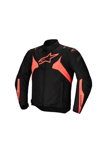 Alpinestars T-jaws V4 Wp Korumalı Motosiklet Montu Siyah Kırmızı