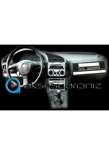 Bmw 3 E36 Konsol-alüminyum Kaplama 1991-1998 20 Parça- Seçenekler