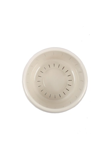 Dekoratif Aranjman Saksı Kaktüs Sukulent Çiçek Saksısı 0,86 Lt - Kirli Beyaz