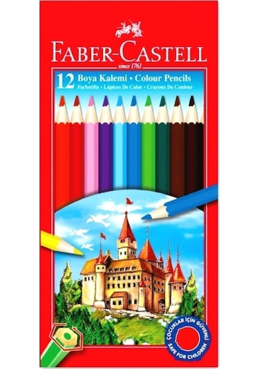 Faber Castell 12' Li Kuru Boya