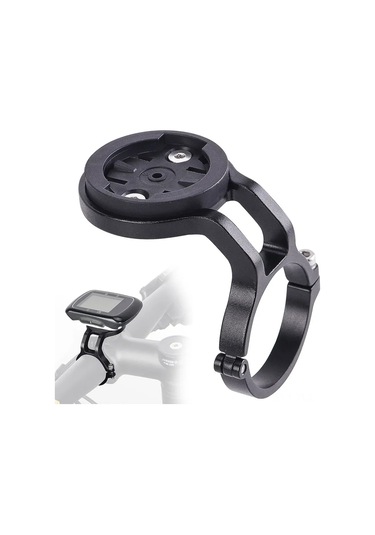 Padalink Alüminyum Bisiklet Bilgisayar Tutucu - 31.8mm Çap Uyumlu, Kolay Kurulum, Dayanıklı Ve Hafif 5x3.79x3.07cm Siyah