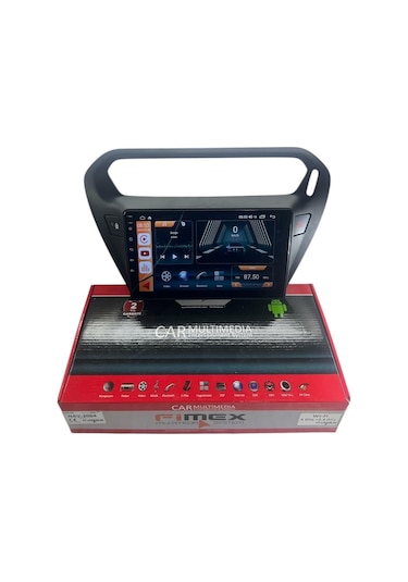 Peugeot 301 2013-2018 Fimex 2-64 Dspli Pro Oem Multimedia
