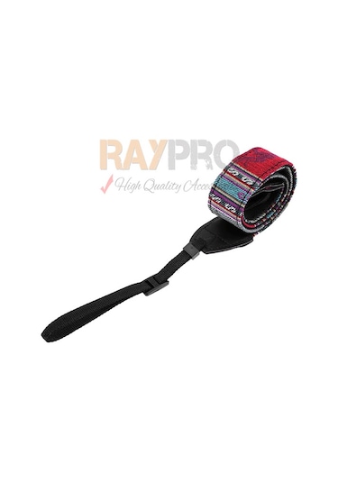 Raypro Hitit Desenli Askı Omuz Boyun Askısı Canon Nikon Sony Fuji